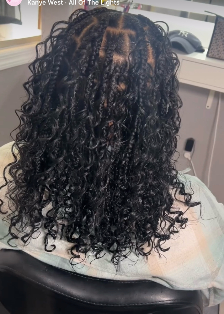 Short Boho Knotless