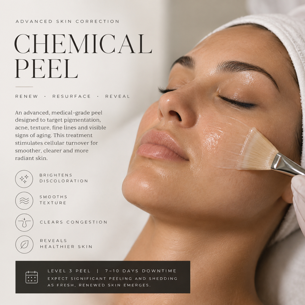 Advanced Chemical Peel at CURATED BY GENEVE in Olmos Park, TX