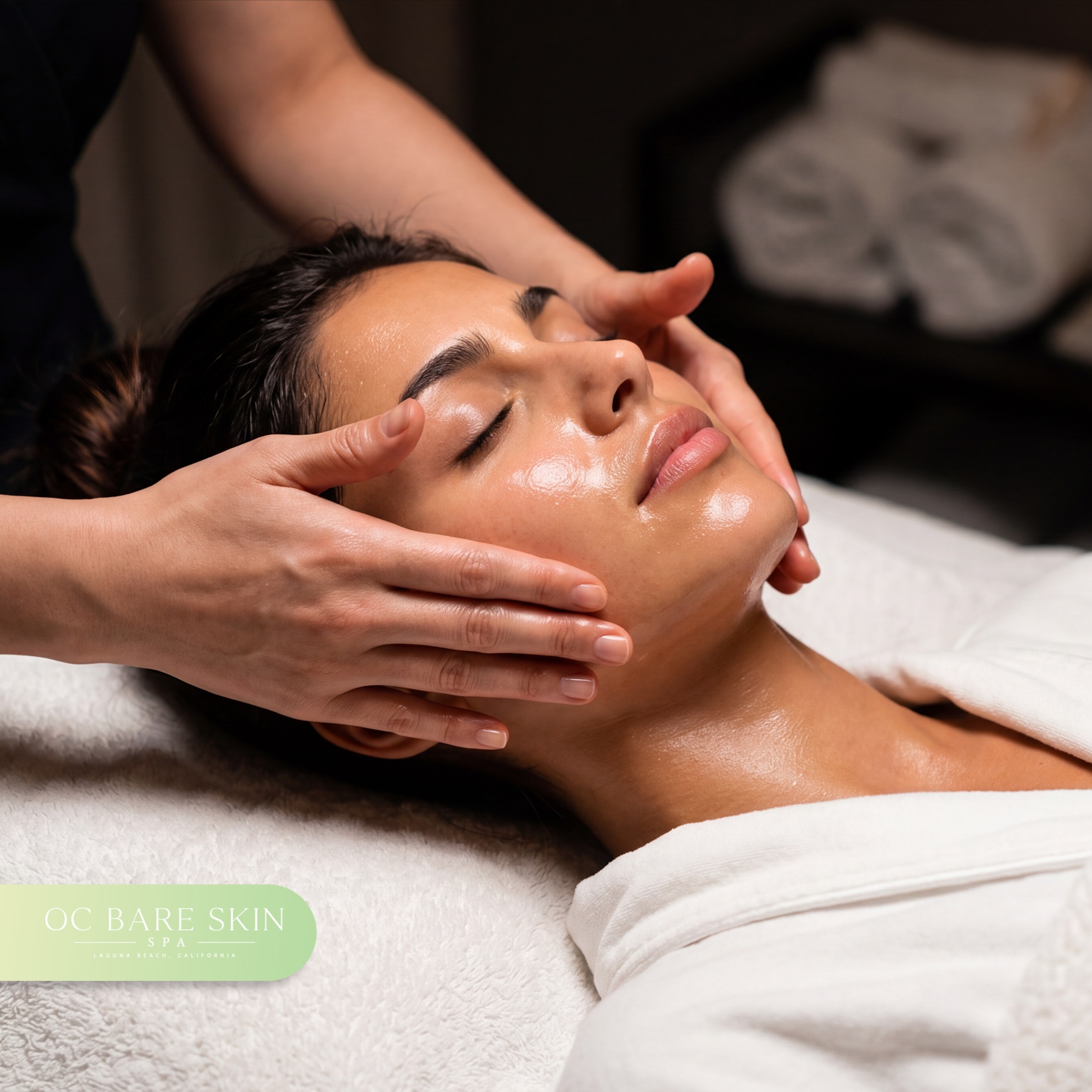 Korean Signature Facial at OC BARE SKIN/HEAD SPA in Laguna Beach, CA