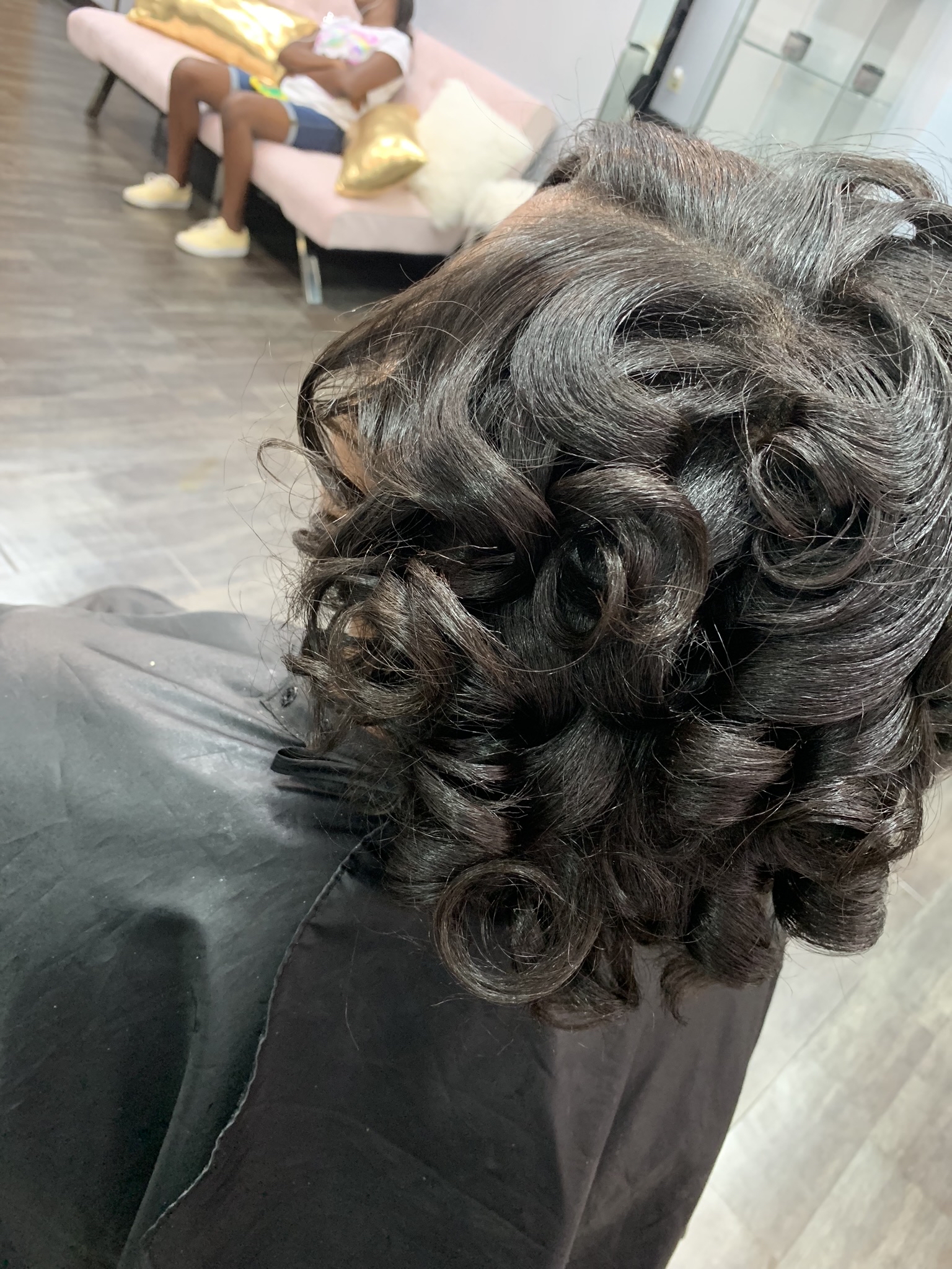 Silk Press/Shampoo & Style