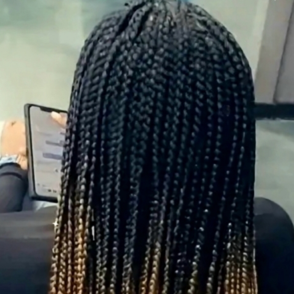 Traditional Box Braids -Small at Lady A's Braids & Weaves Studio LLC in Humble, TX
