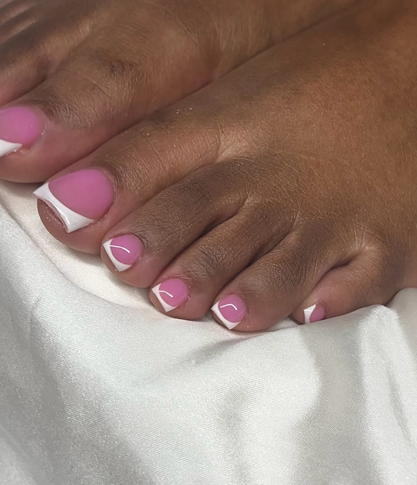 Structured Gel Volcano Pedicure