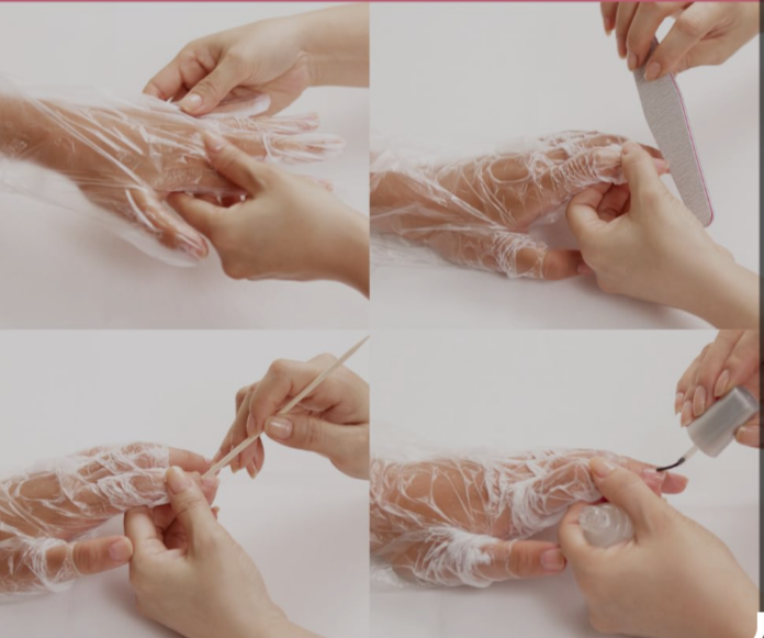Keratin Glove Manicure