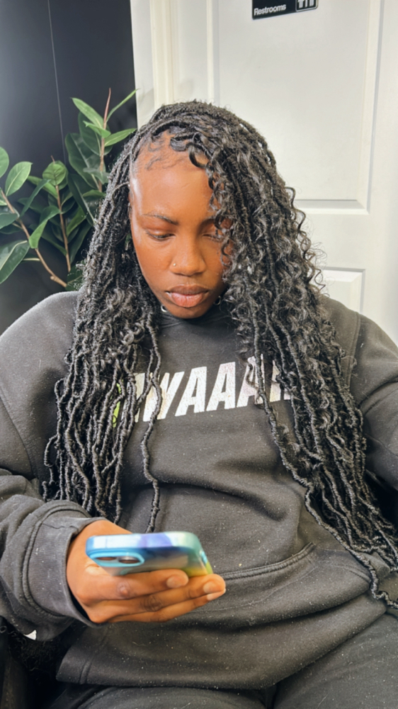 Bohemian Soft locs (Mixblend )