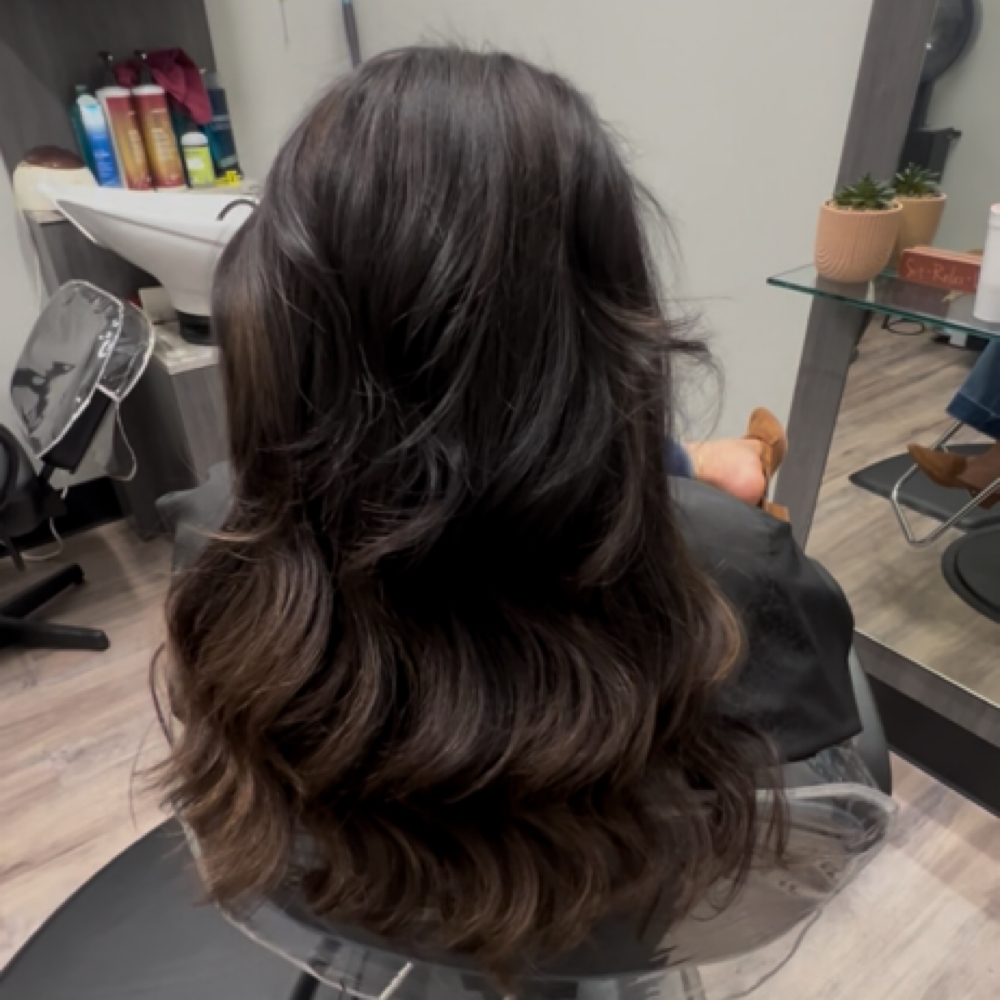 Shampoo Style at Brooke Mackey Salon @Salons by JC Aliana Trace in Richmond, TX