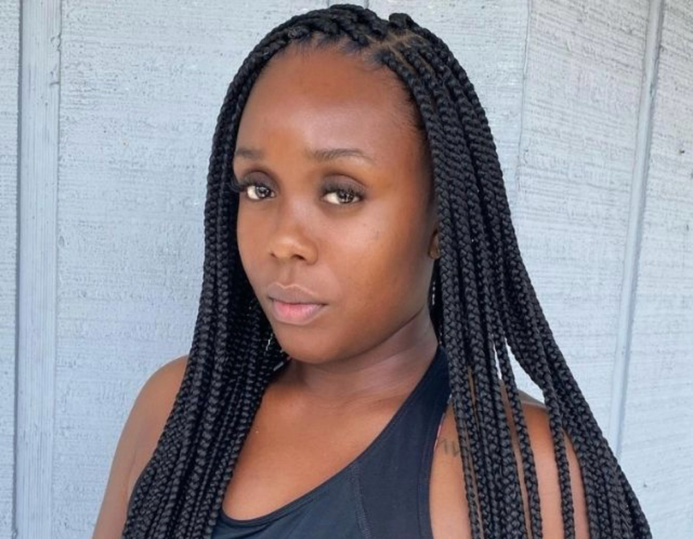 Med Box Braids(W/HAIR)