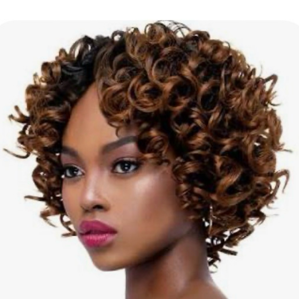 Shampoo/Spiral Styles at Pearls Beauty Studio in Lexington, KY