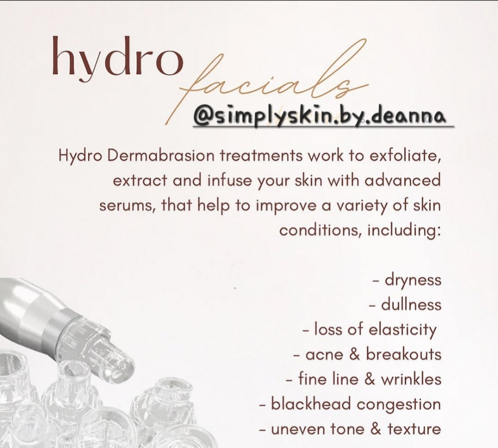 Hydroglow Facial w/ Dermaplane