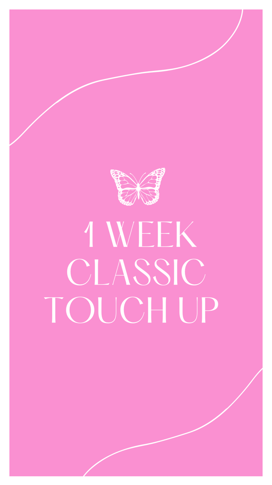 Classic 1 Week Touch Up