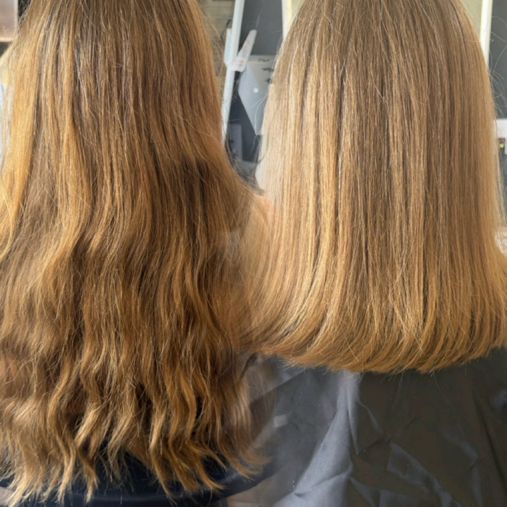 The signature cut at The Look Beauty Lounge in Bakersfield, CA