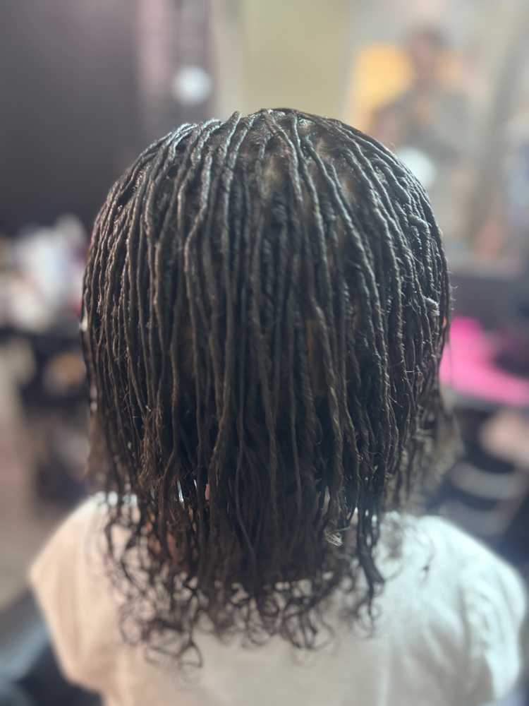 Mini Locs at The Braid Boutique 706 in Augusta Ga, GA