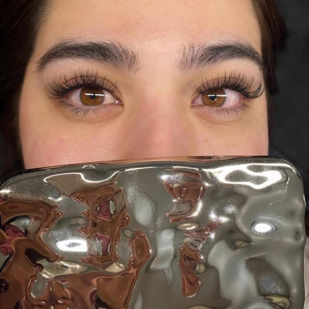 Hybrid Eyelash Full Set at Gina's Hair Studio in Eagle pass, TX