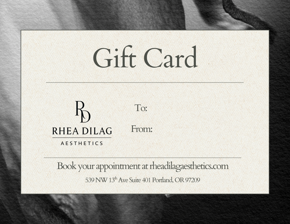 Facial Gift Card Appointment