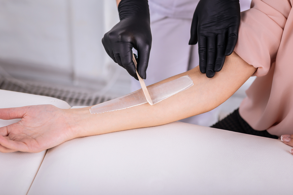 1/2 Arm wax