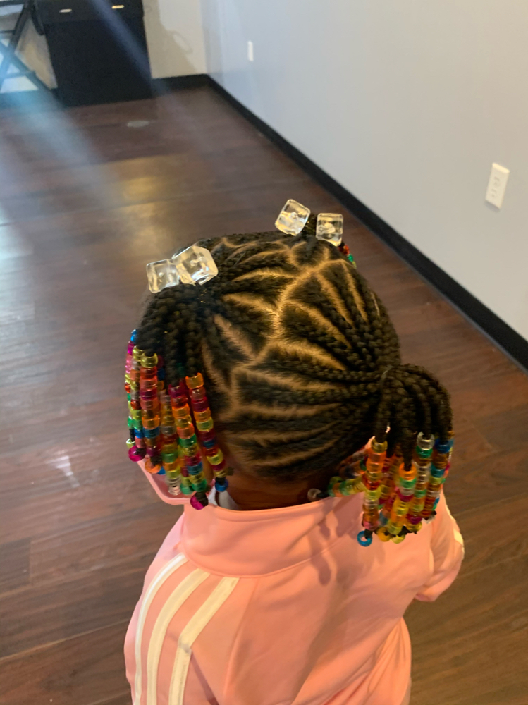 Feed-In Kids Braids (Ages 2-5)