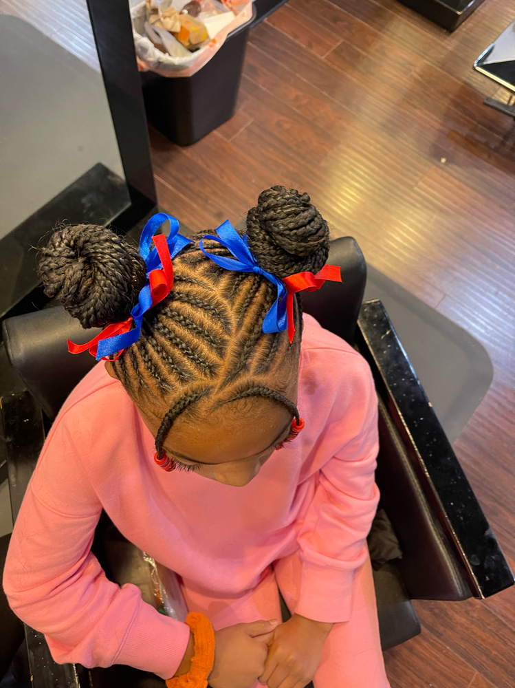 Feed-In Kids Braids (Ages 6-10)