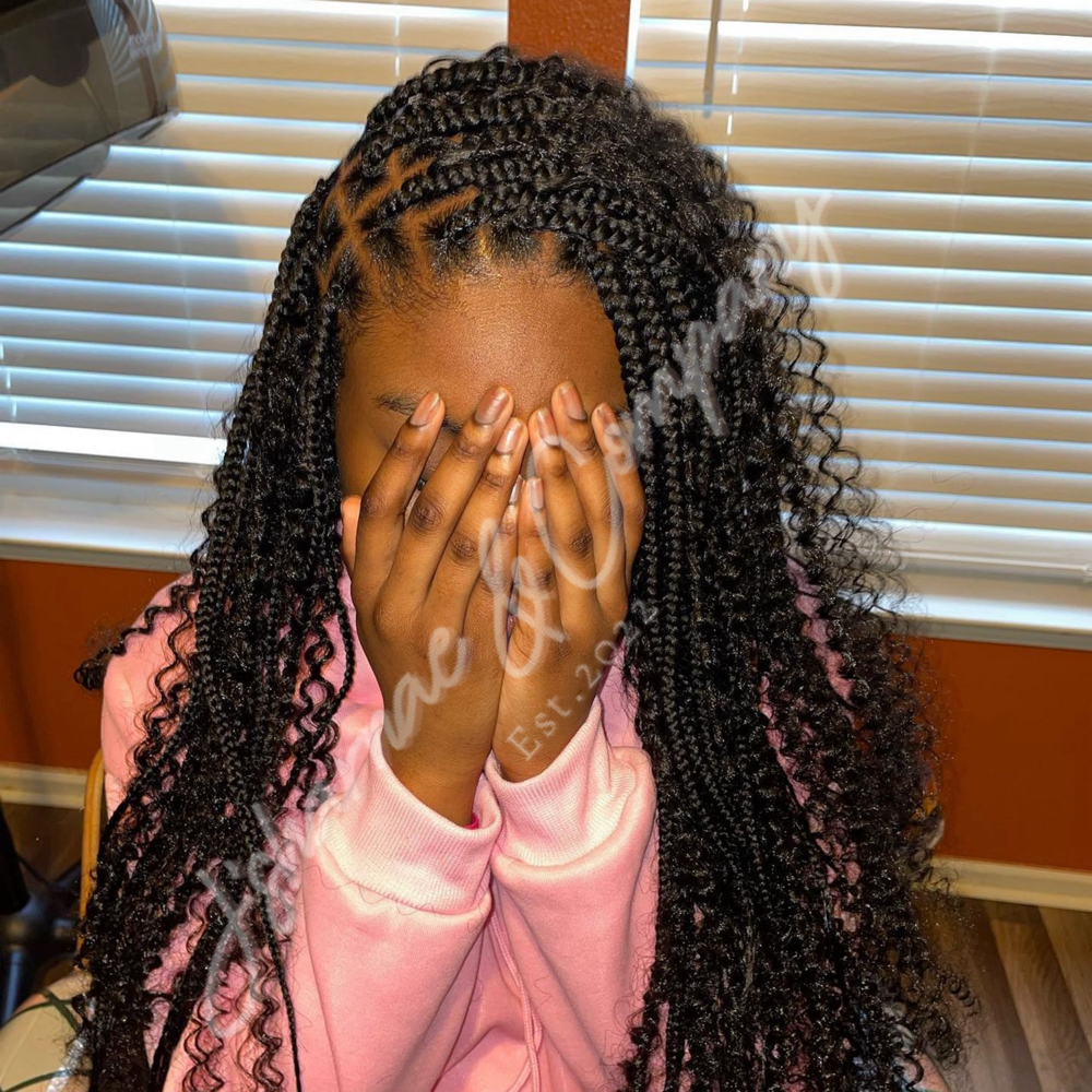 MEDIUM BOHEMIAN KNOTLESS BRAIDS