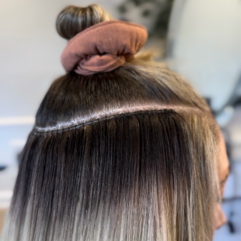 1 Row, Invisible Bead Reinstall at The Haus of Aura in Delray Beach, FL