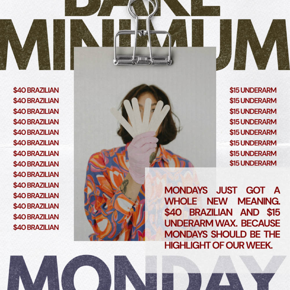 Bare Minimum Monday at Bare A Wax Studio in San Antonio, TX