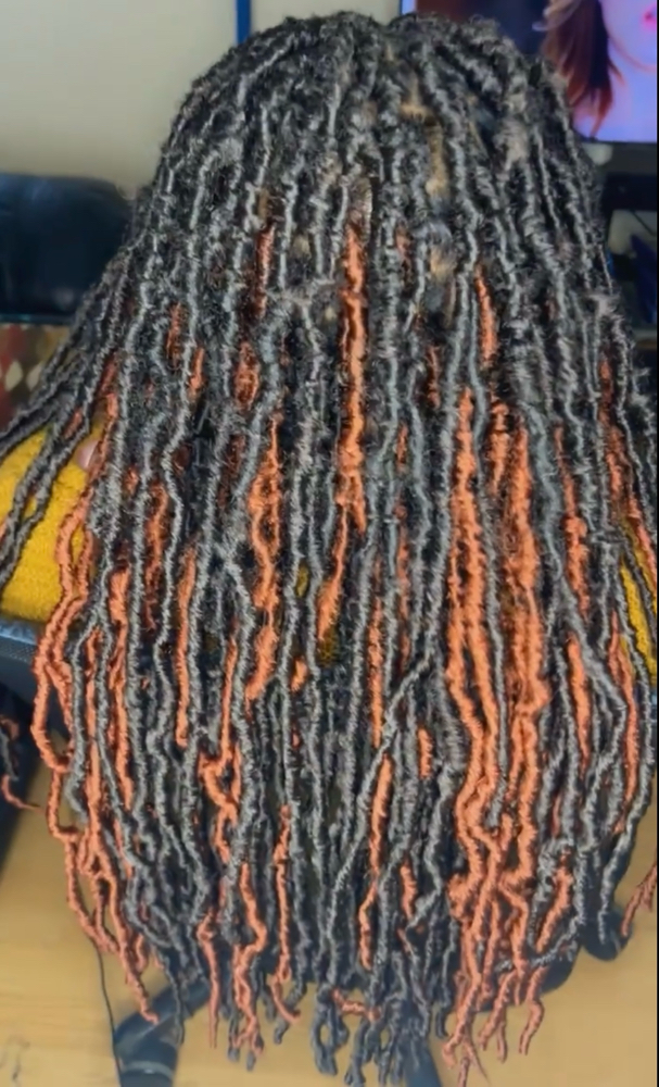 Faux Locs at Layla’s Locs of Luv in Palmyra, VA