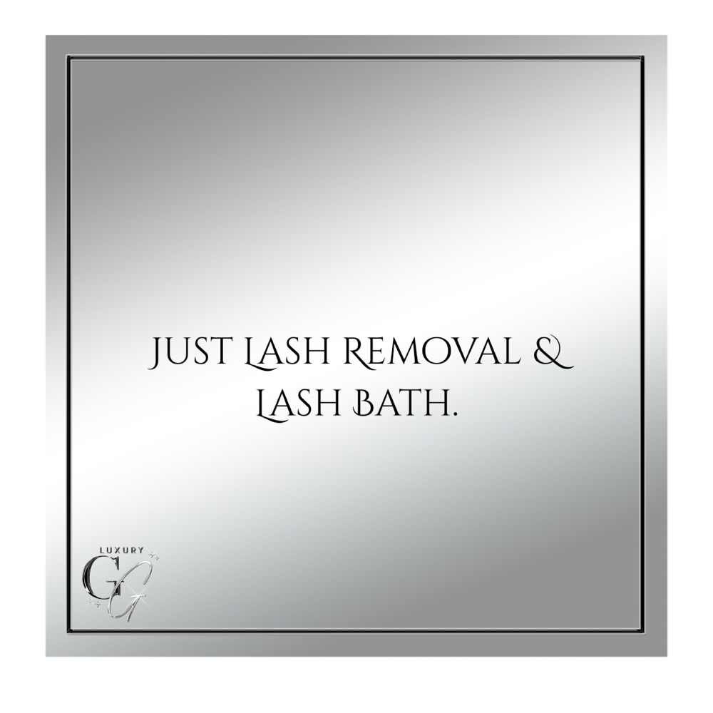 Just Lash Removal. at The Luxury Goddess Glam in Troy, MI