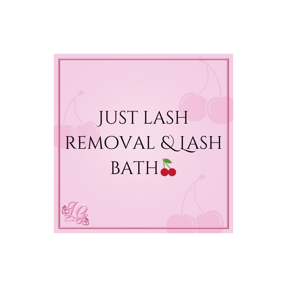 Just Lash Removal🍒