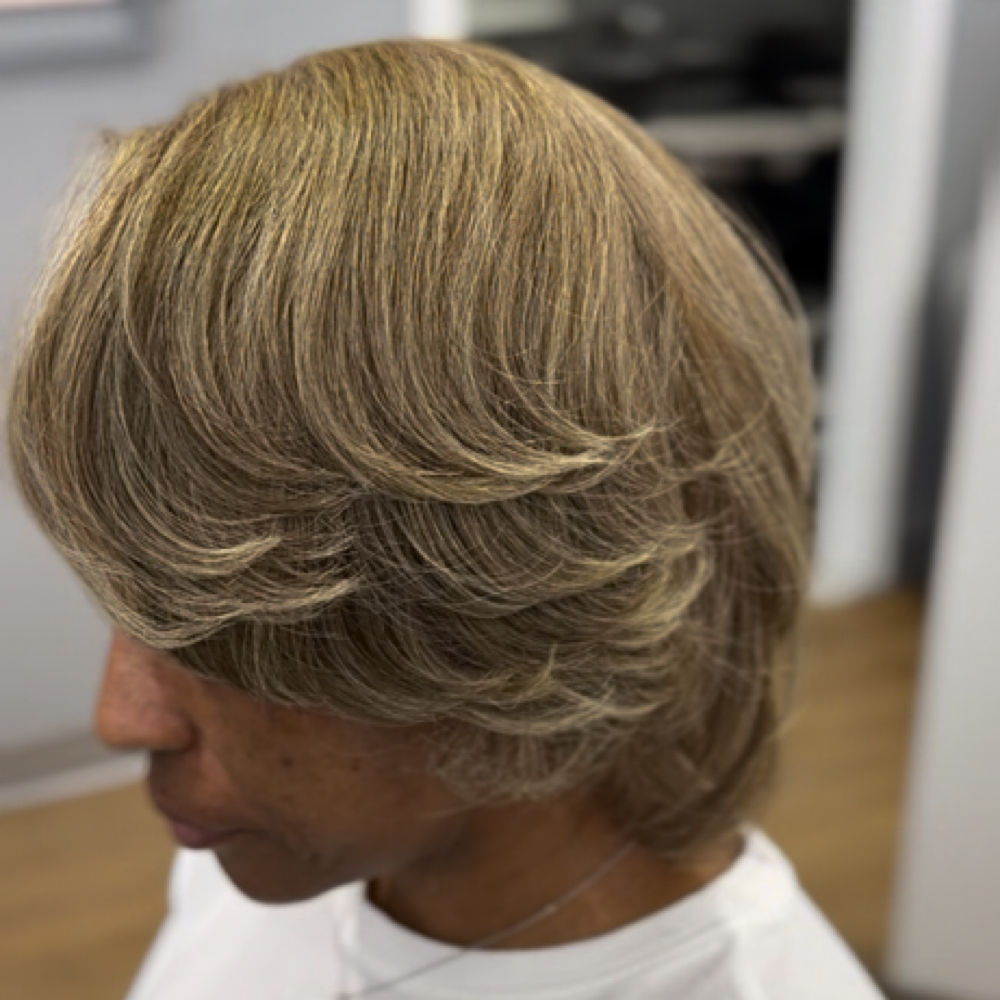 Short Cut N’ Heat Style at CNB hair by Britney in Granada Hills, CA