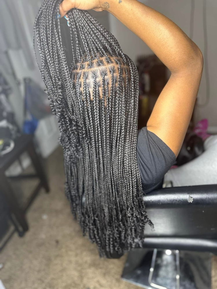 60” Butt Length Knotless at Crowned By Cierra in Augusta, GA