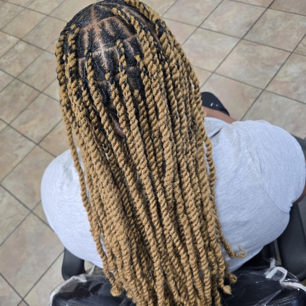 Invisible Locs at Hair By Ronnie in Charlotte, NC