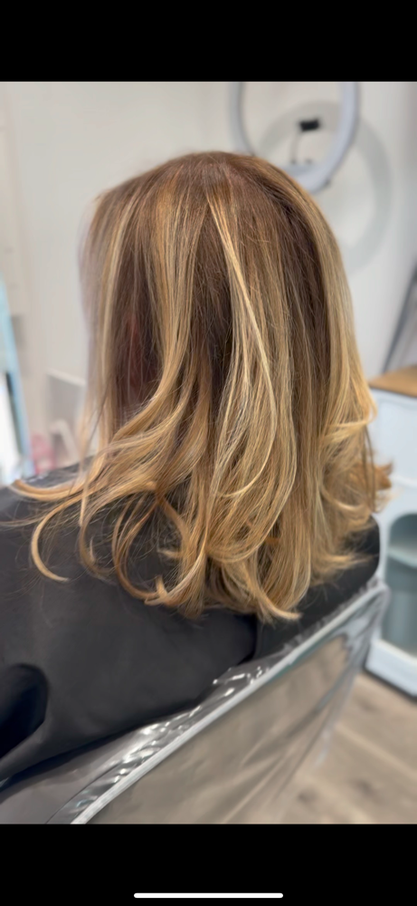 Roots, RT Balayage, Cut & Style