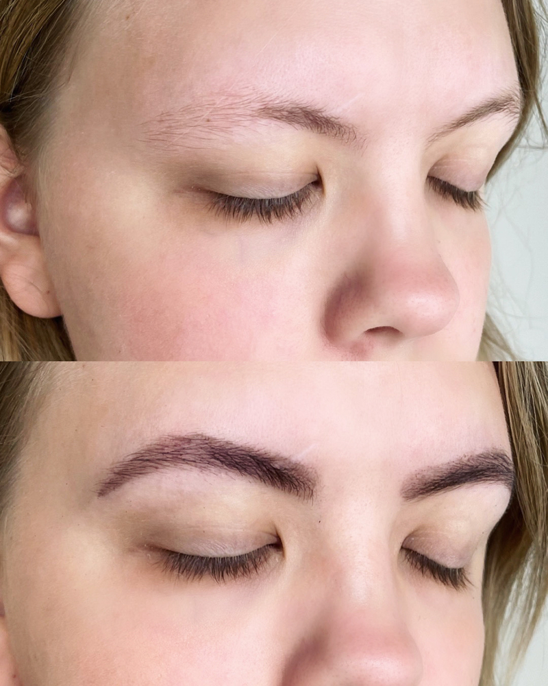 Brow Tint and shape