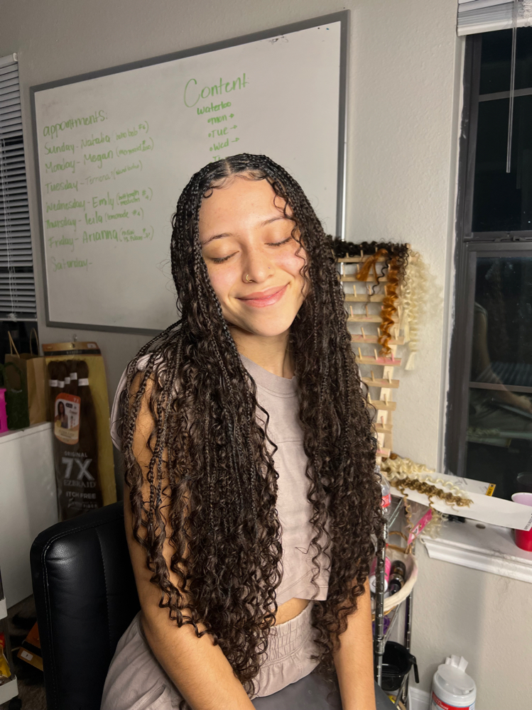 Small Boho Knotless