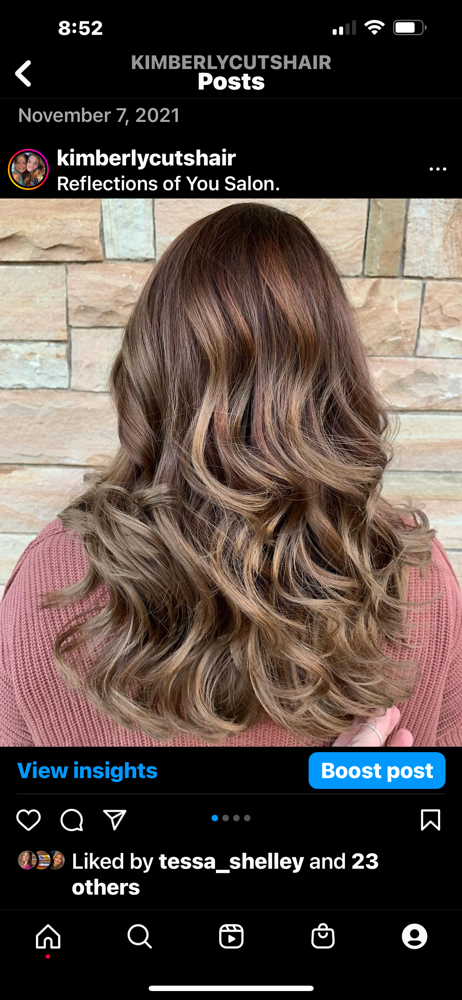 Shampoo and Blowdry