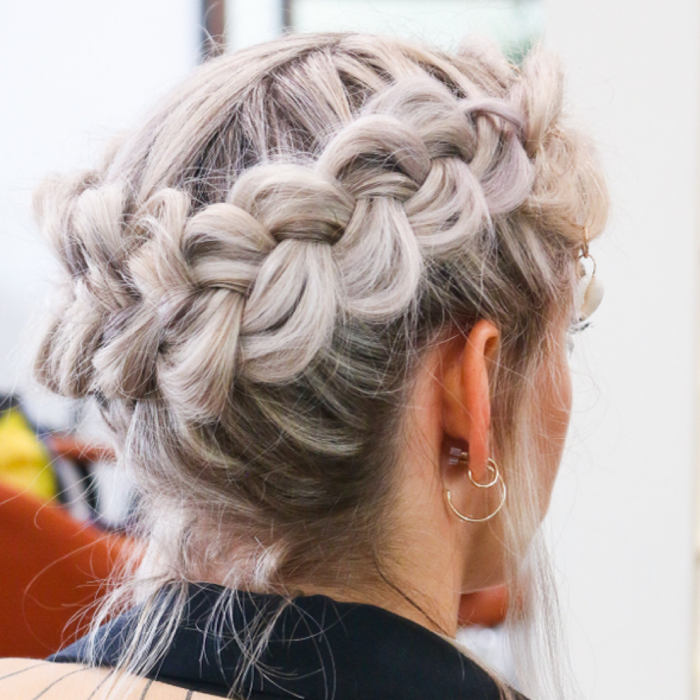 Updo styling at Hannah Marie Hair in Encinitas, CA