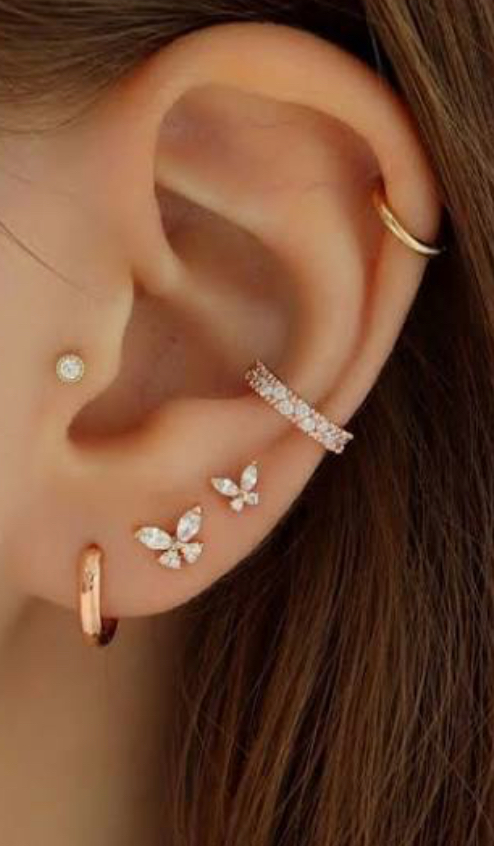 Ear Piercing With Gun
