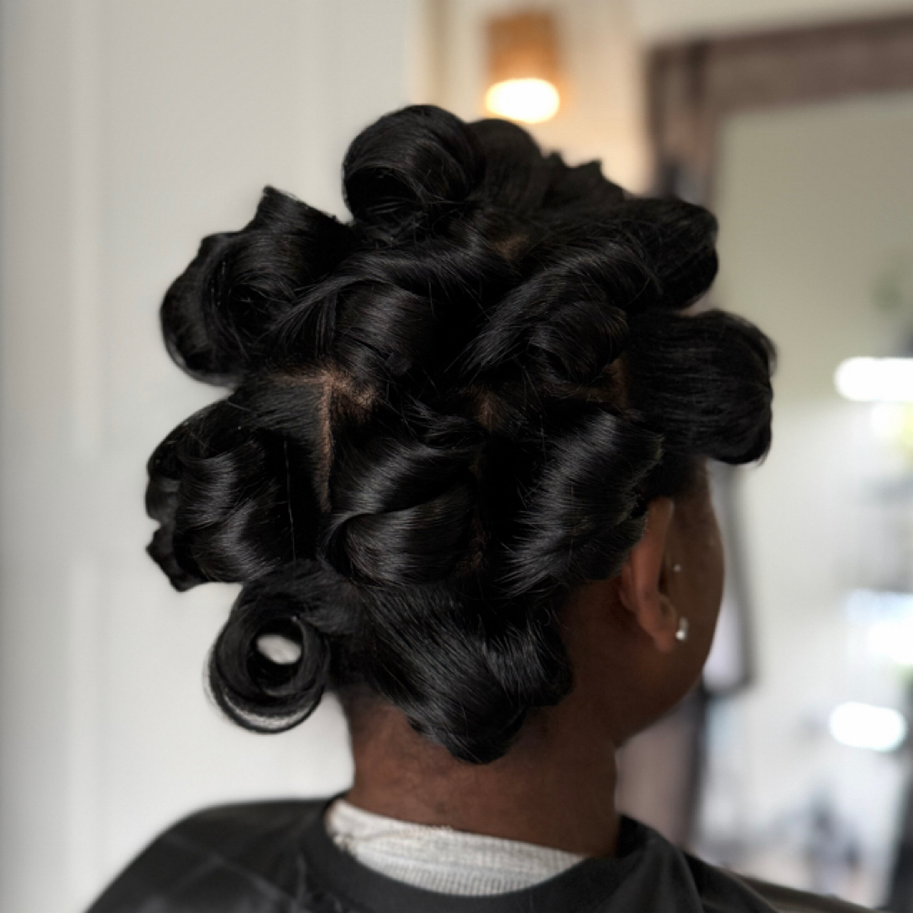 Signature Silk Press • New Client at Zhané Hill Hair in Fort. Lauderdale, FL