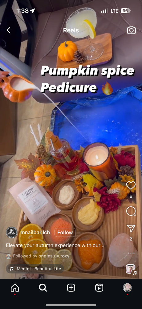 Pumpkin spice Pedi Special