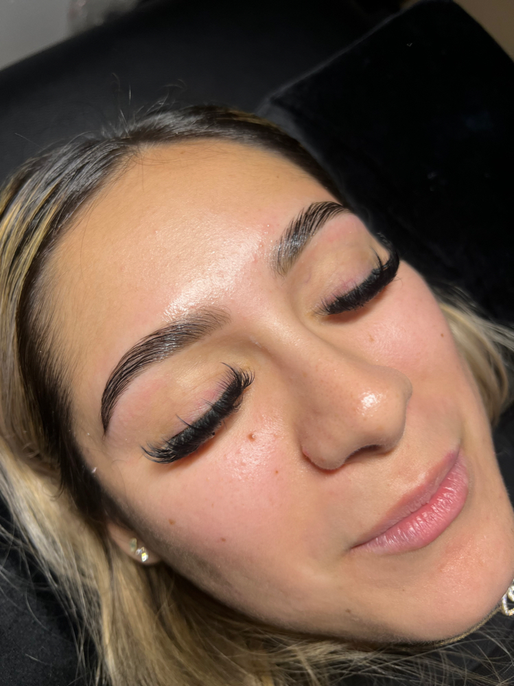 Brow Lamination, Wax & Tint