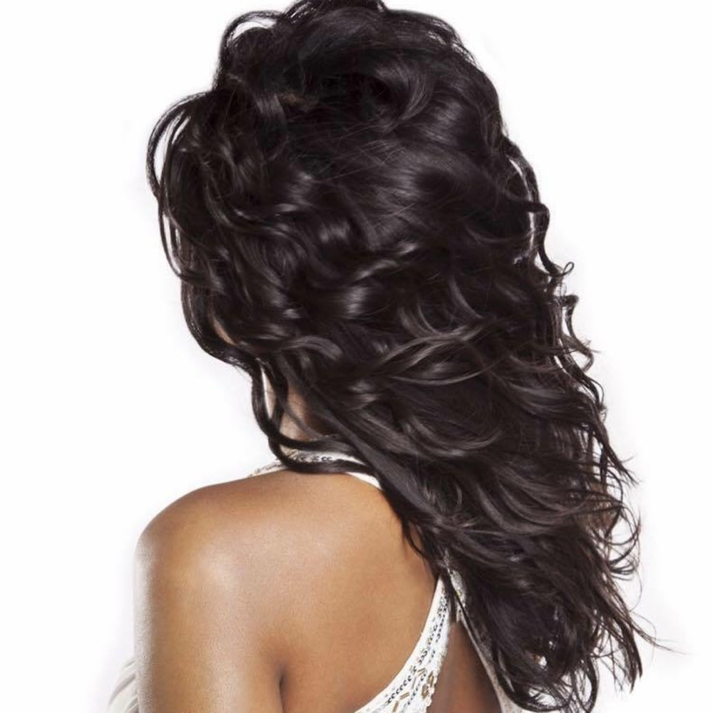 Flat or Curling Iron Finish