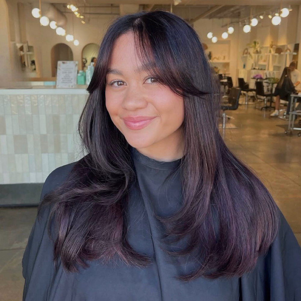Base Color + Blow dry at Cove Collective Salon in La Jolla, CA