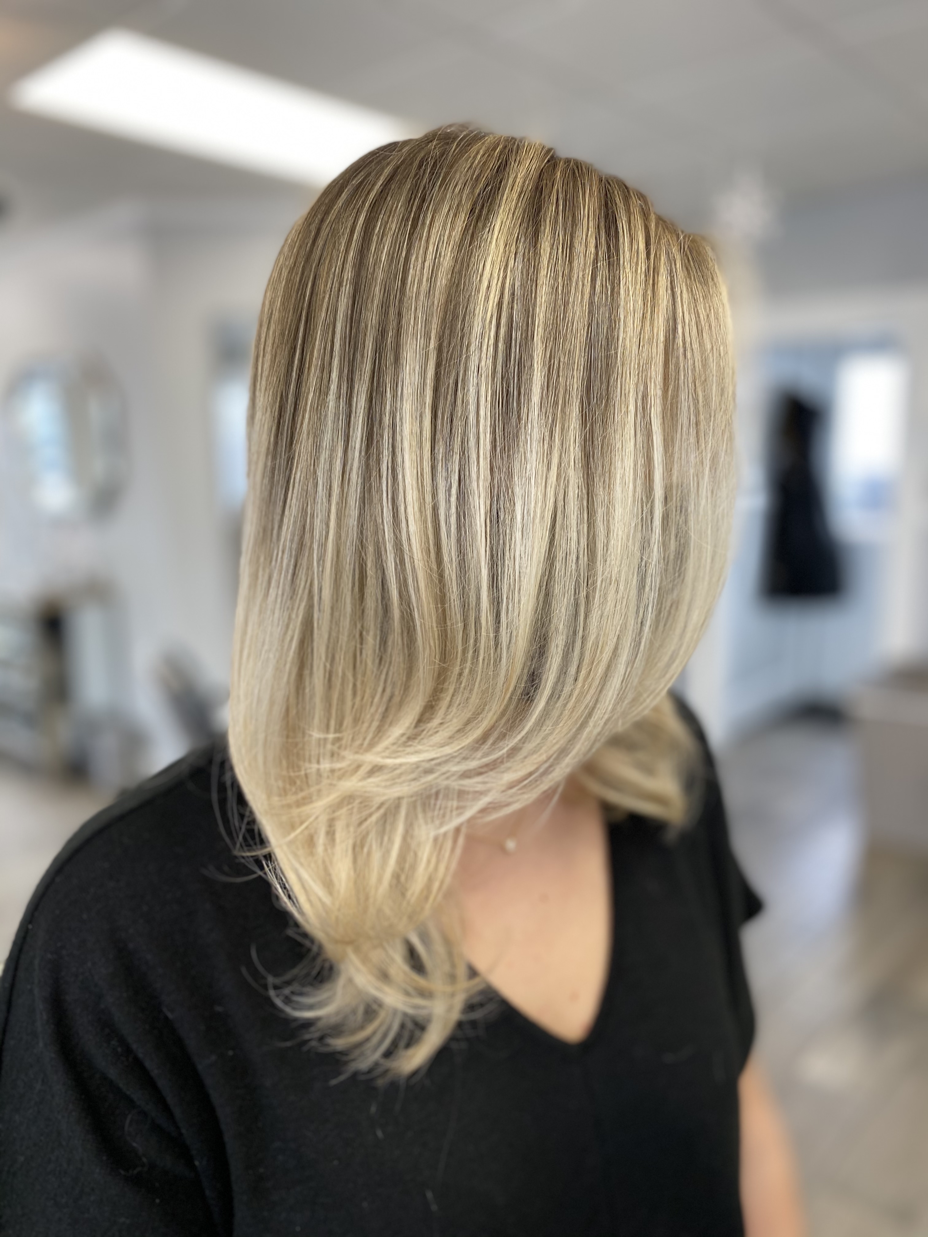 Full highlight and haircut