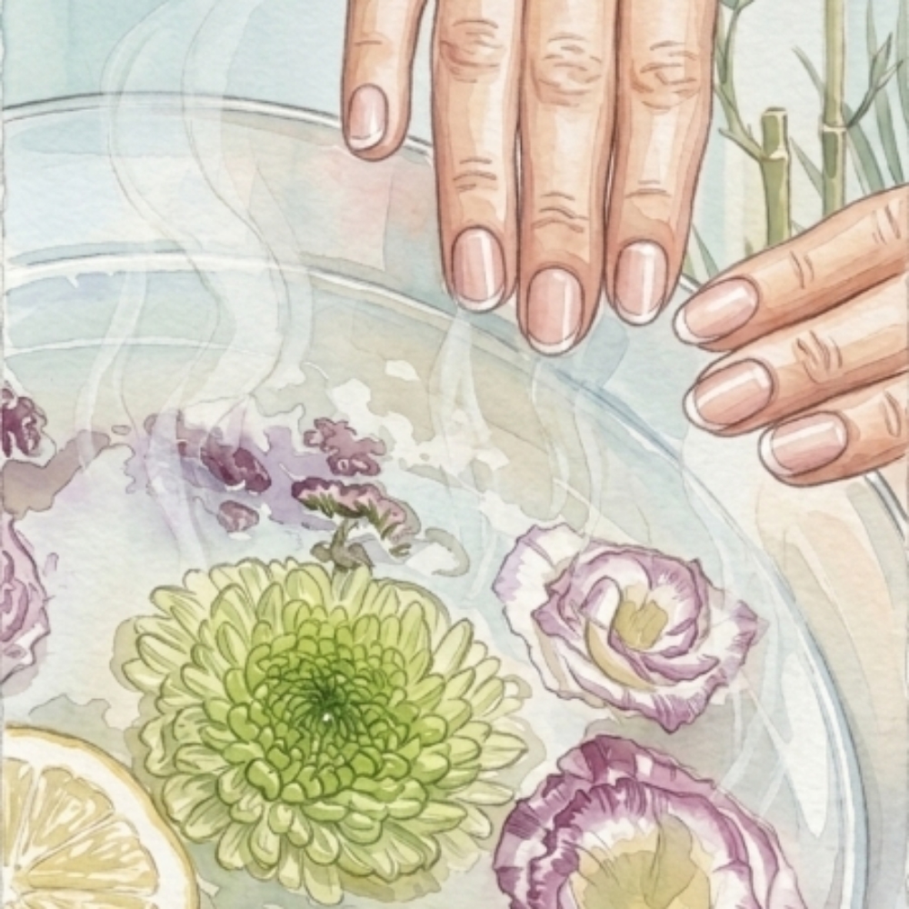 Spa Manicure at Luminous Beauty Spa in Arlington, TX