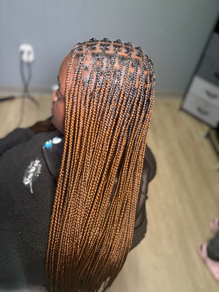 Small Knotless Braids