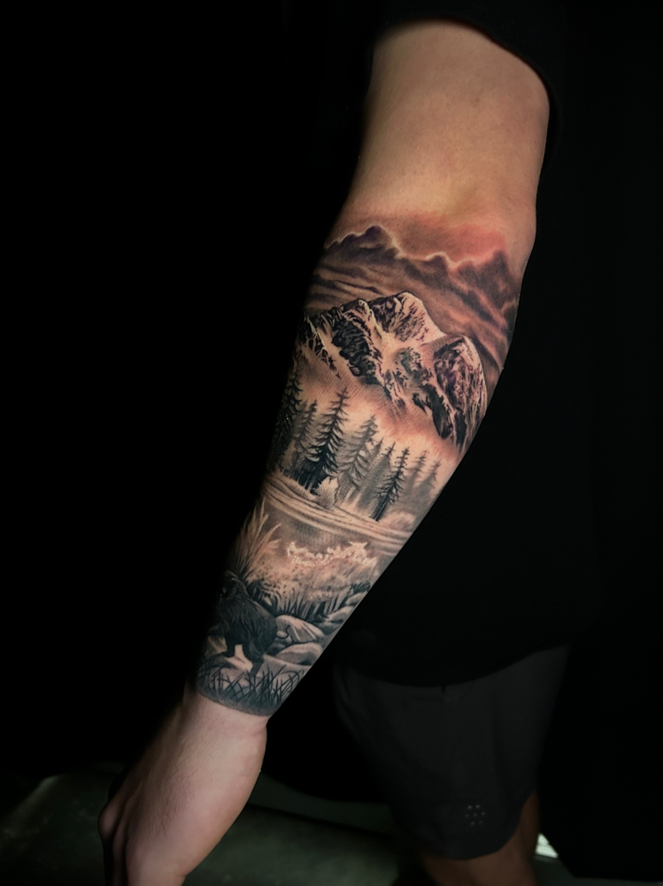 Full Day Session at The golden egg tattoo studio in Fontana, CA