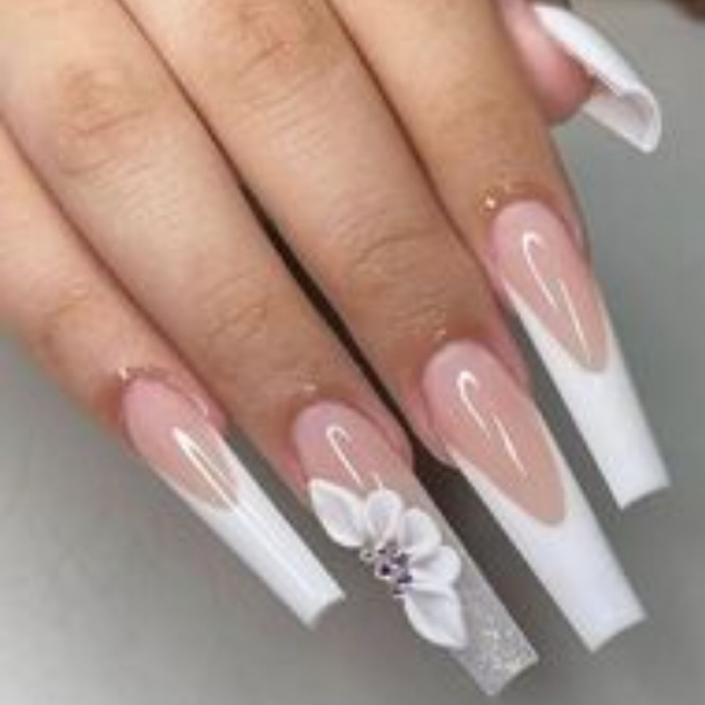 XL Full Set Acrylic Fill at Salon Ambiance in Fall River, MA