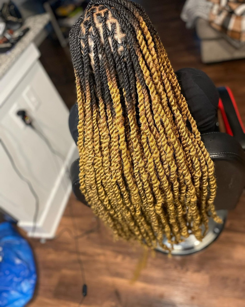 Invisible Locs at NaturaLee Styling LLC in Charlotte, NC