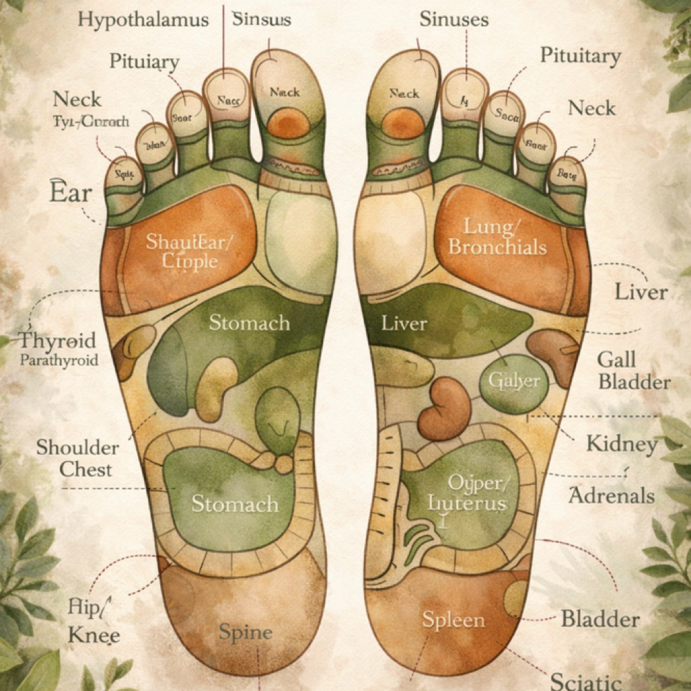 Reflexology at ~ WILLOW & ROOT ~ Massage and Bodywork in Fenton, MI