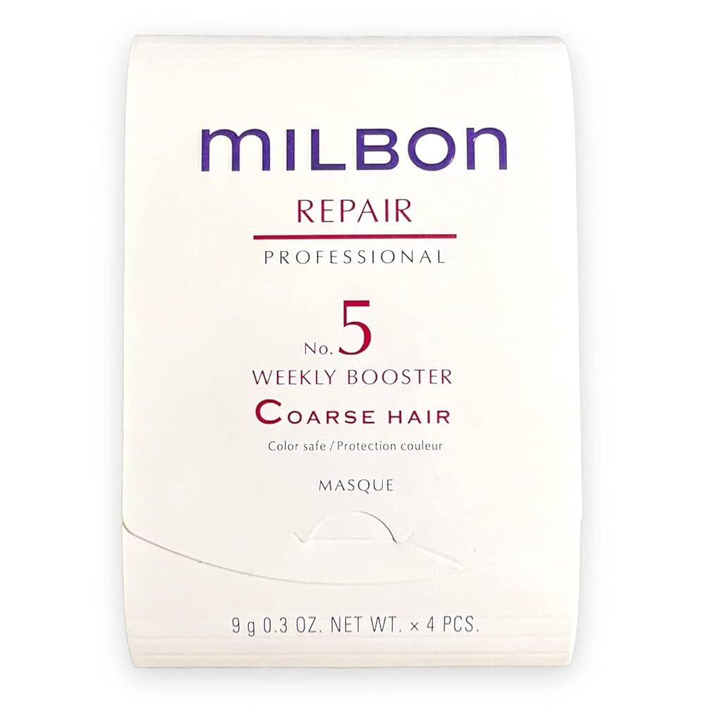 milbon repair Mask Coarse Hair 4pcs