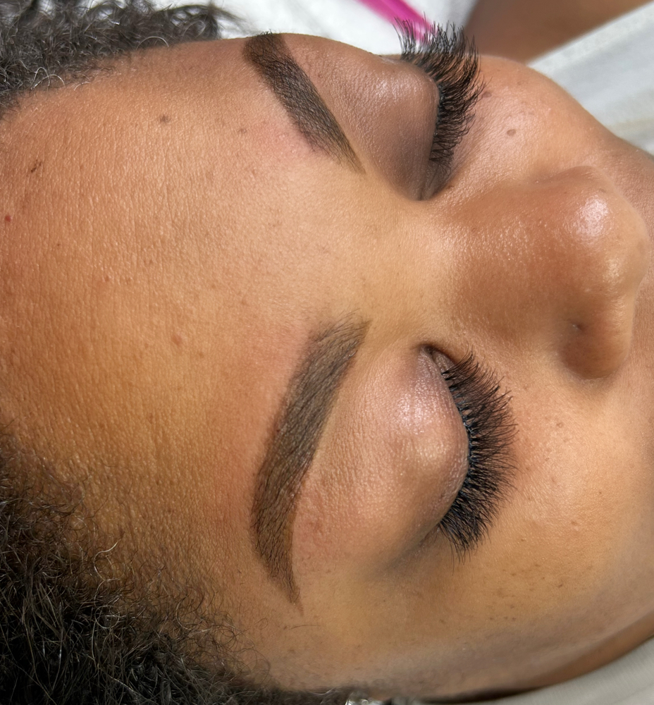 Eyebrow Tint And Wax Combination