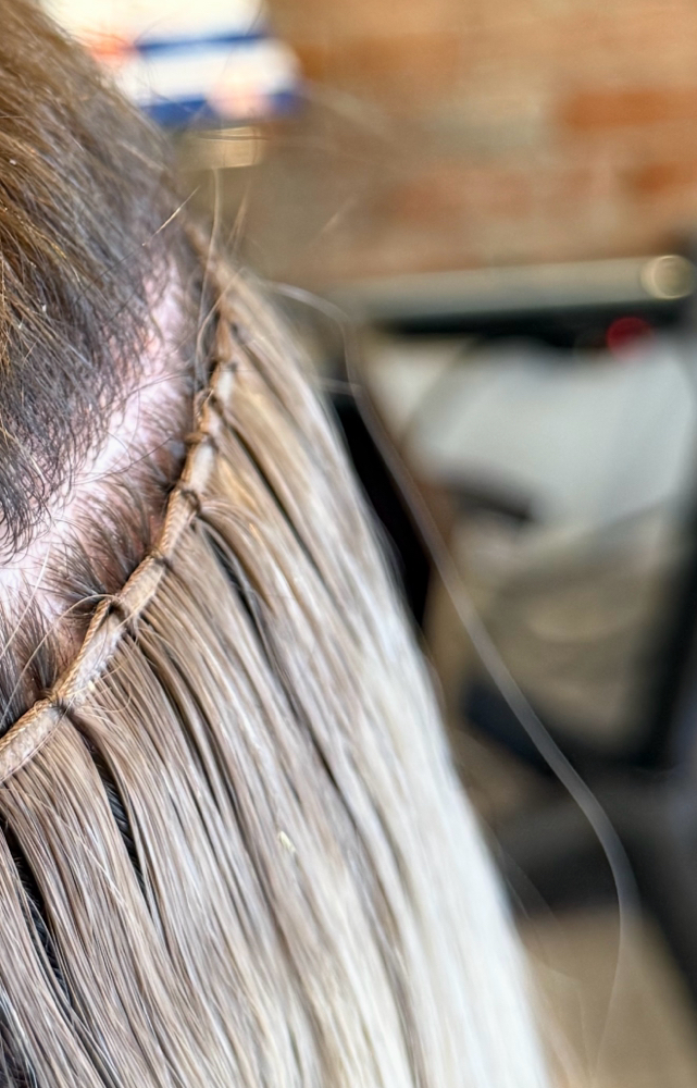SADIE HAND-TIED WEFT INSTALL